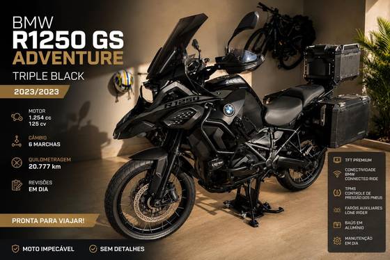 BMW R 1250 GS ADVENTURE TRIPLE BLACK BMW R 1250 GS ADVENTURE TRIPLE BLACK